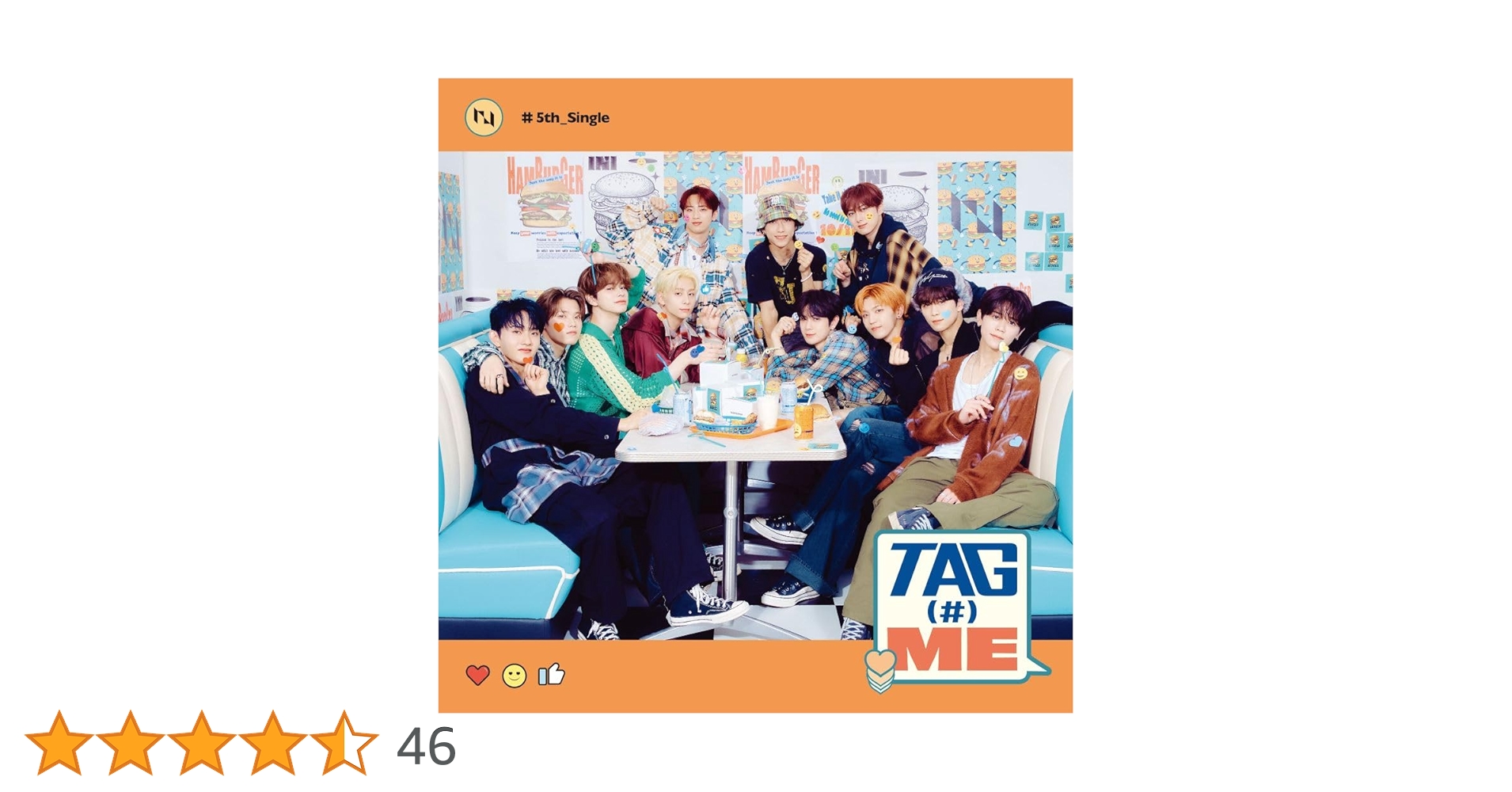 【】INI TAG ME 通常 Amazon.co.jp: TAG ME(通常盤) - INI: ミュージック
